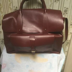 Maroon Dr. Martens bag